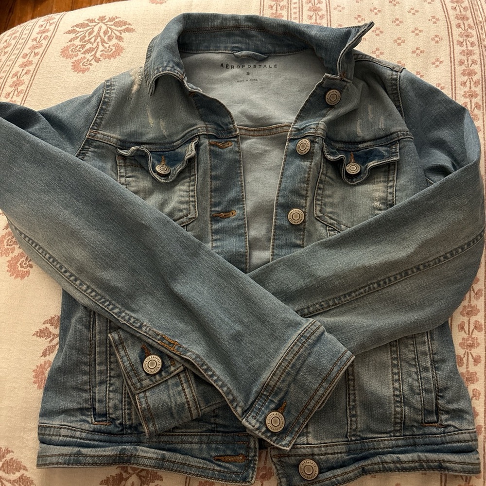 Aeropostale Light Blue Denim Jacket